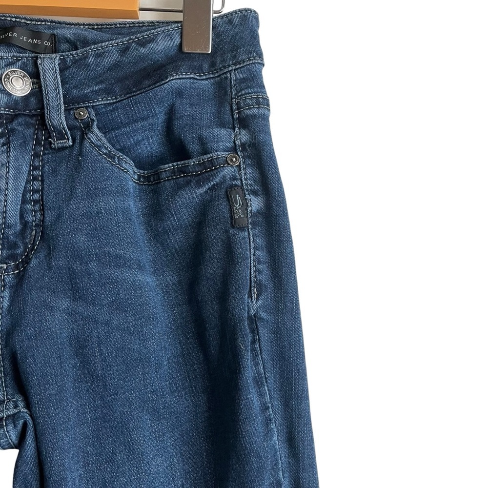Silver Jeans Suki Straight W26 Mid Rise Curvy Fit - Picture 6 of 14